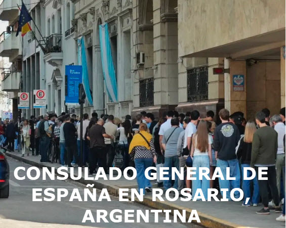 consulado de españa en rosario argentina