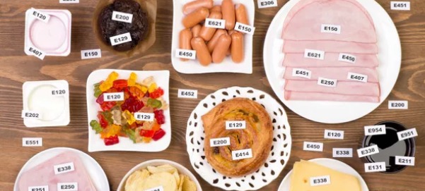 codigos E alimentación